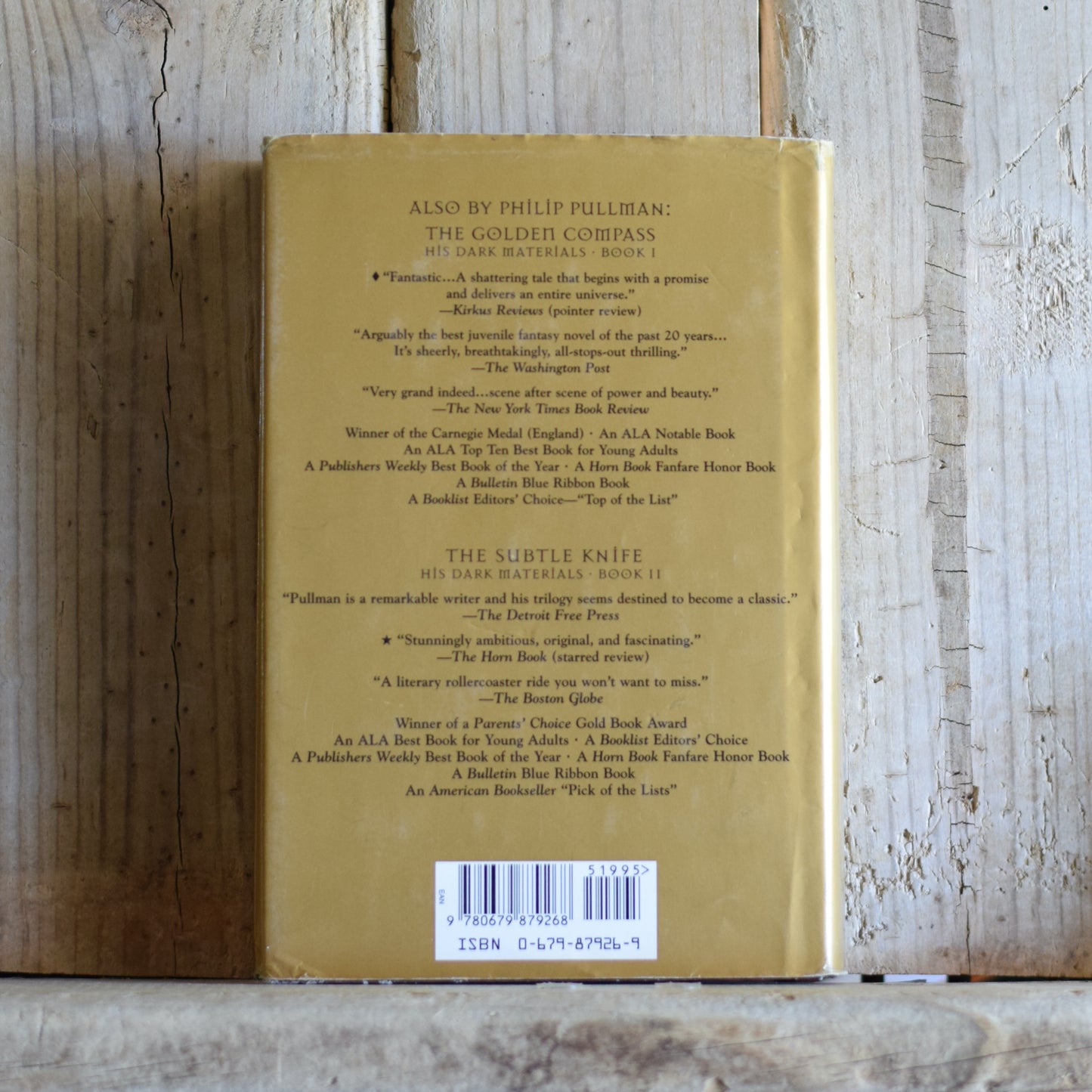 Fantasy Hardback: Philip Pullman - The Amber Spyglass FIRST EDITION/PRINTING
