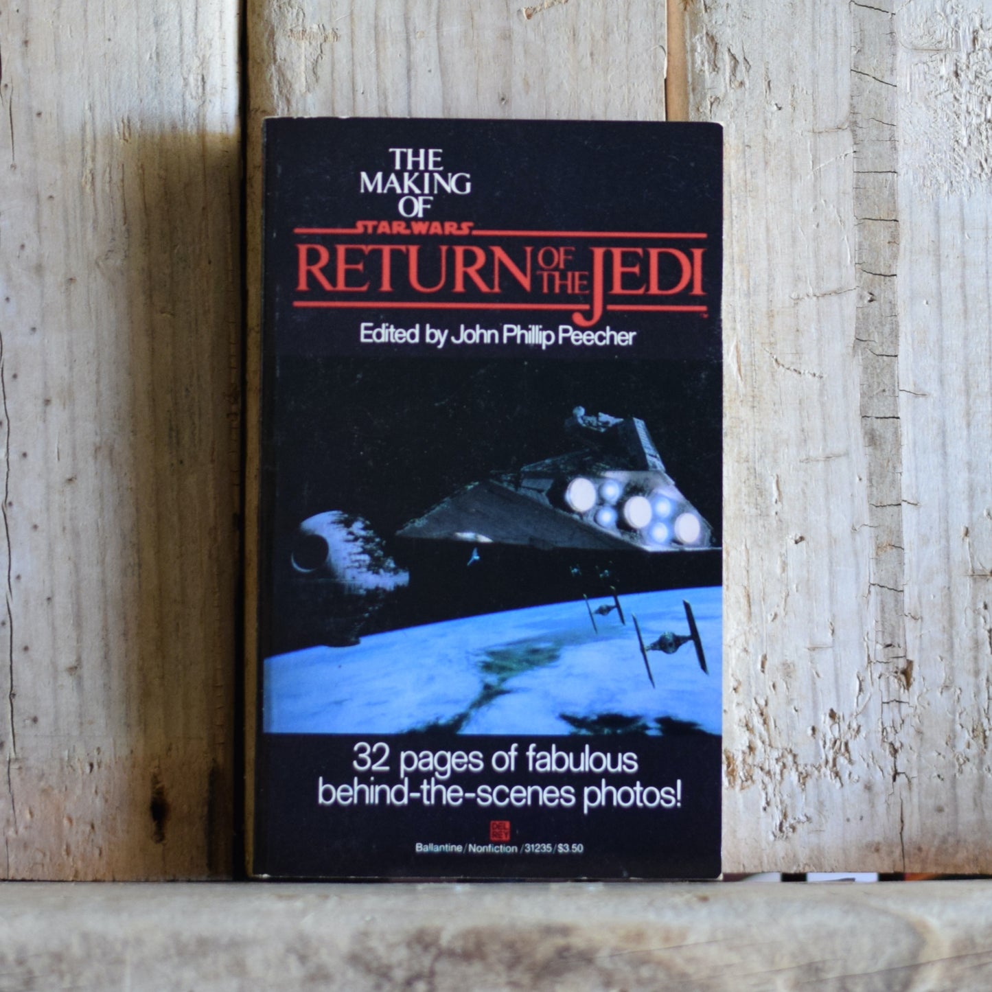 Vintage Sci-fi Paperback: The Making of Return of the Jedi, Edited by John Phillip Peecher