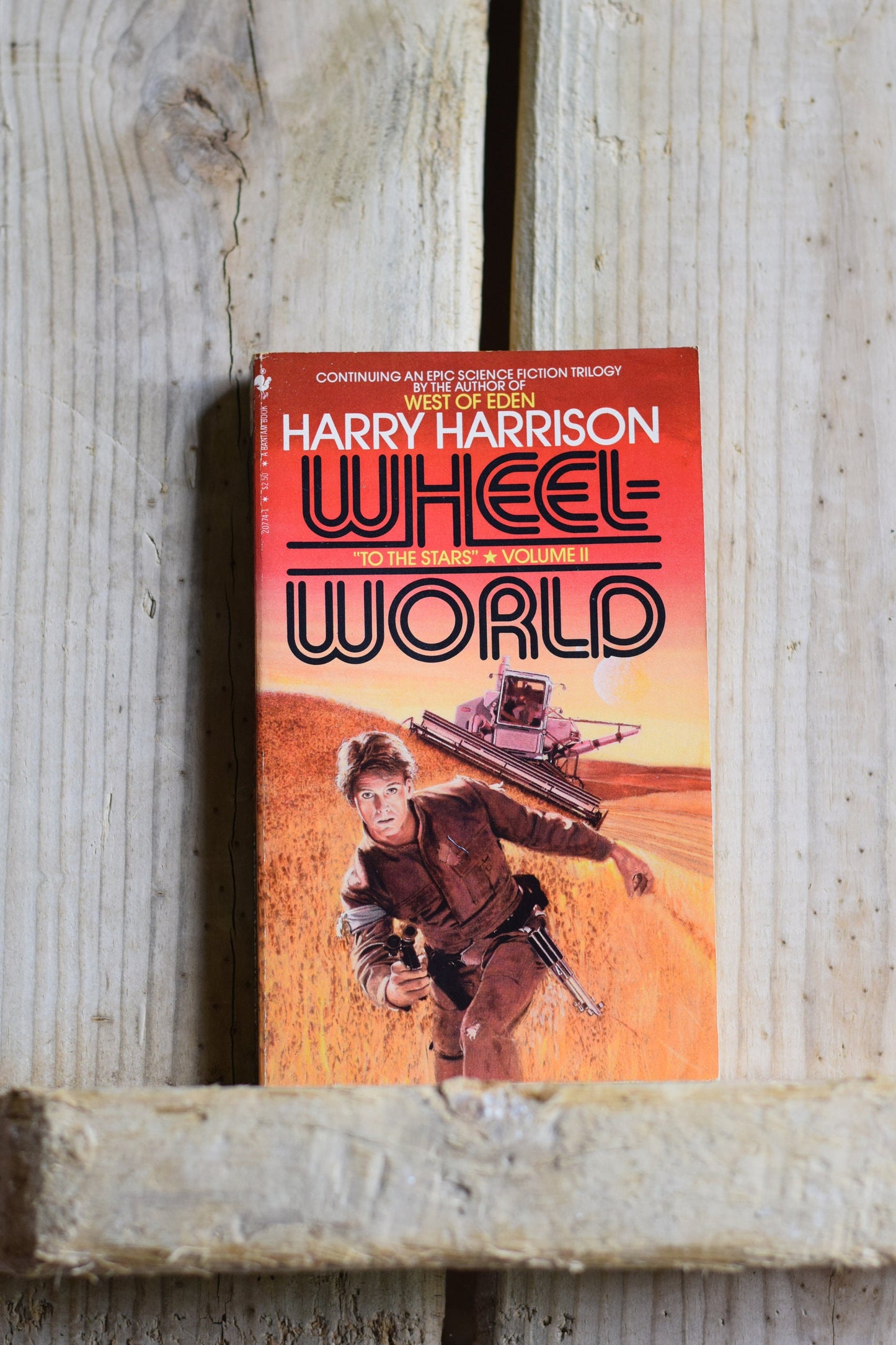 Vintage Sci-fi Paperback Novel: Harry Harrison - Wheelworld "To the Stars" Vol II