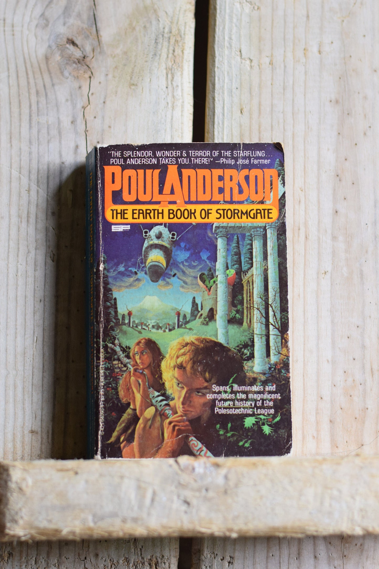 Vintage Sci-fi Paperback Novel: The Earth Book of Stormgate