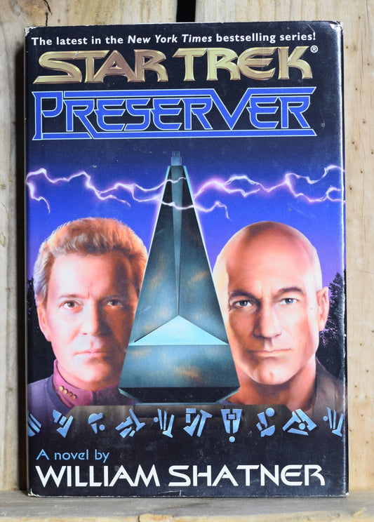 Vintage Sci-fi Hardback Novel: William Shatner - Star Trek, Preserver