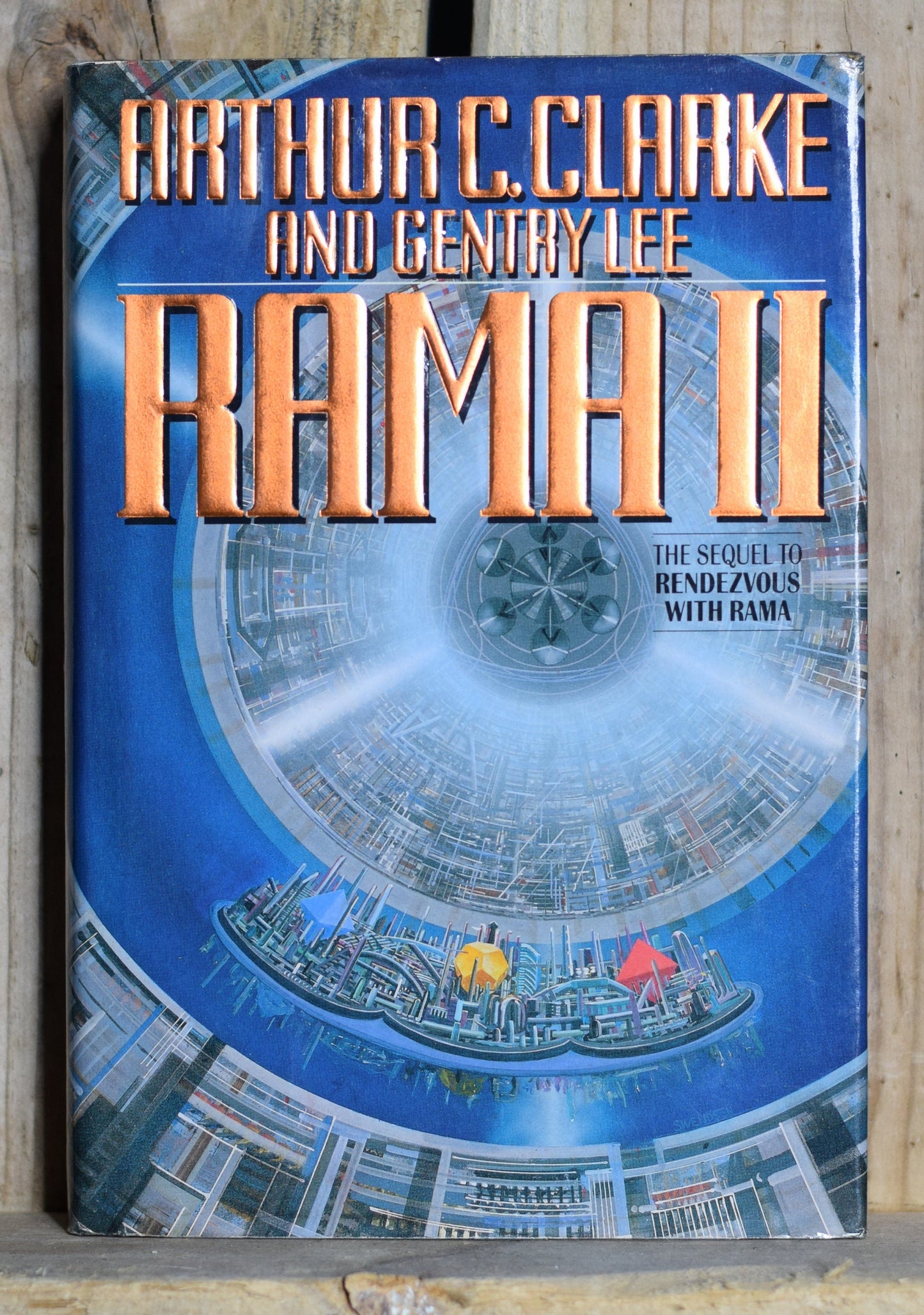 Vintage Sci-fi Hardback Novel: Arthur C Clarke and Gentry Lee - Rama II FIRST EDITION