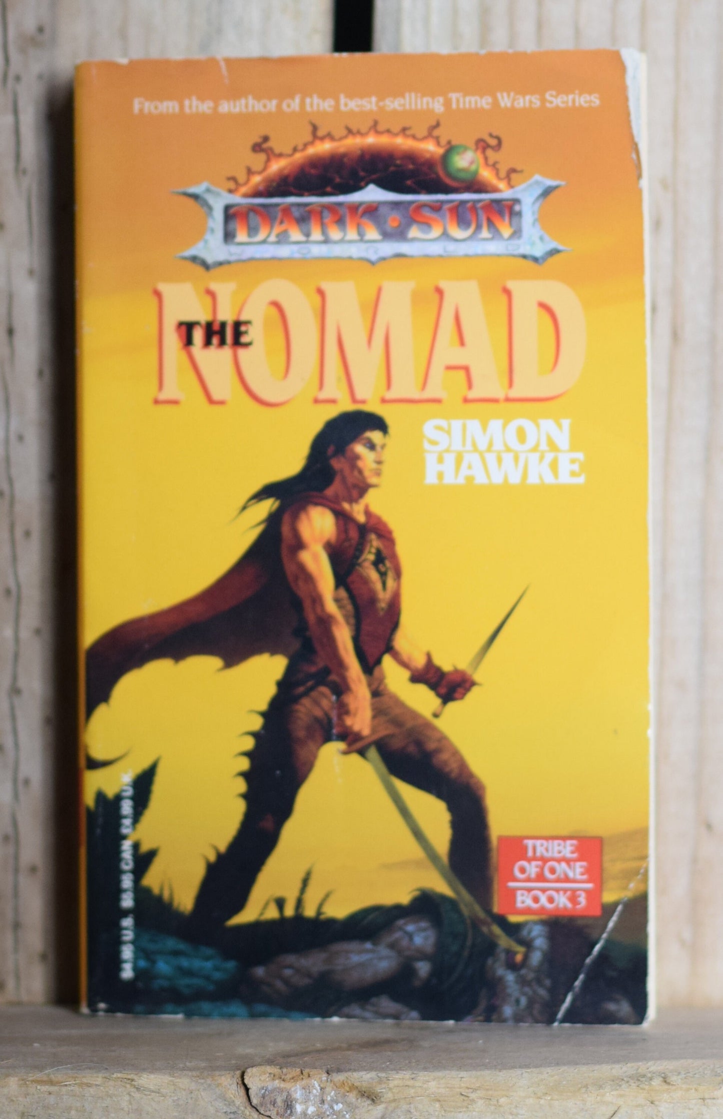 Vintage Dungeons and Dragons Dark Sun Paperback: Simon Hawke - The Nomad, Tribe of One Book 3