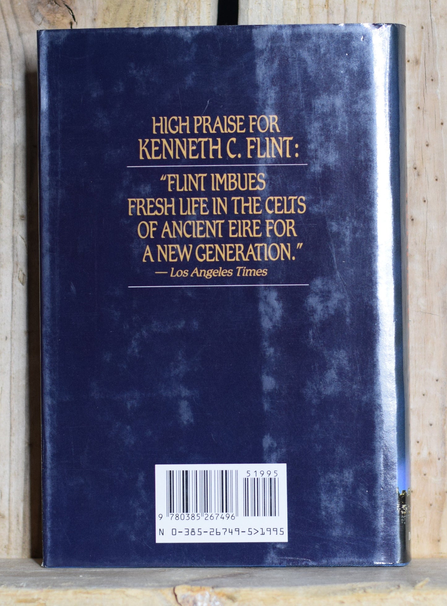 Vintage Fantasy Hardback Novel: Kenneth C Flint - Cromm FIRST EDITION
