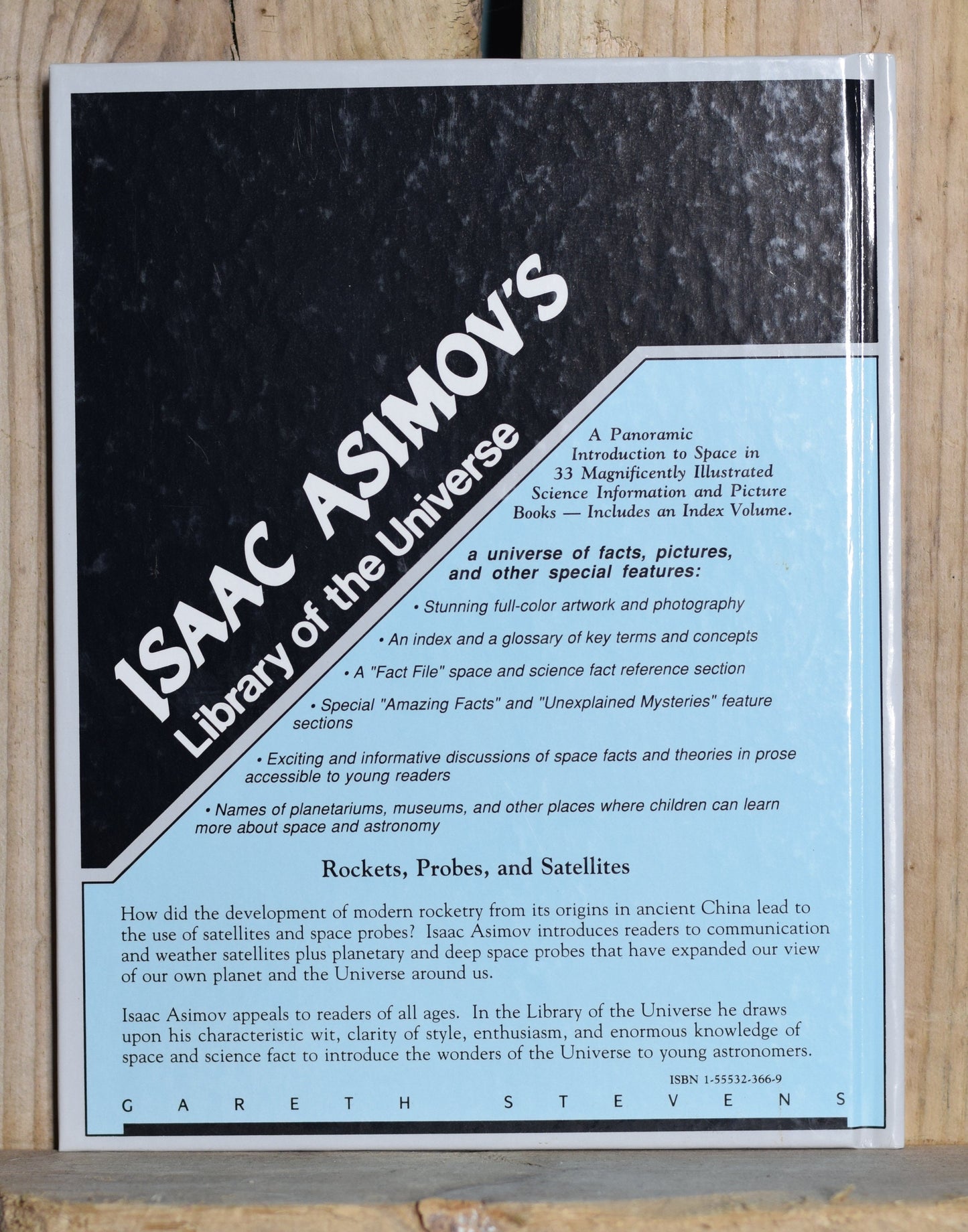 Vintage Sci-fi Hardback: Isaac Asimov's Library of the Universe - Rockets, Probes and Satellites