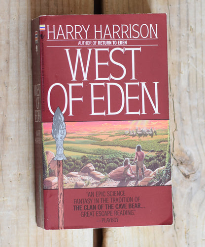 Vintage Sci-fi Paperback Novel: Harry Harrison - West of Eden