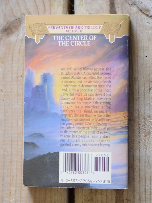 Vintage Fantasy Paperback Novel: Jonathan Wylie - The Center of the Circle, Servants of Ark Book Two