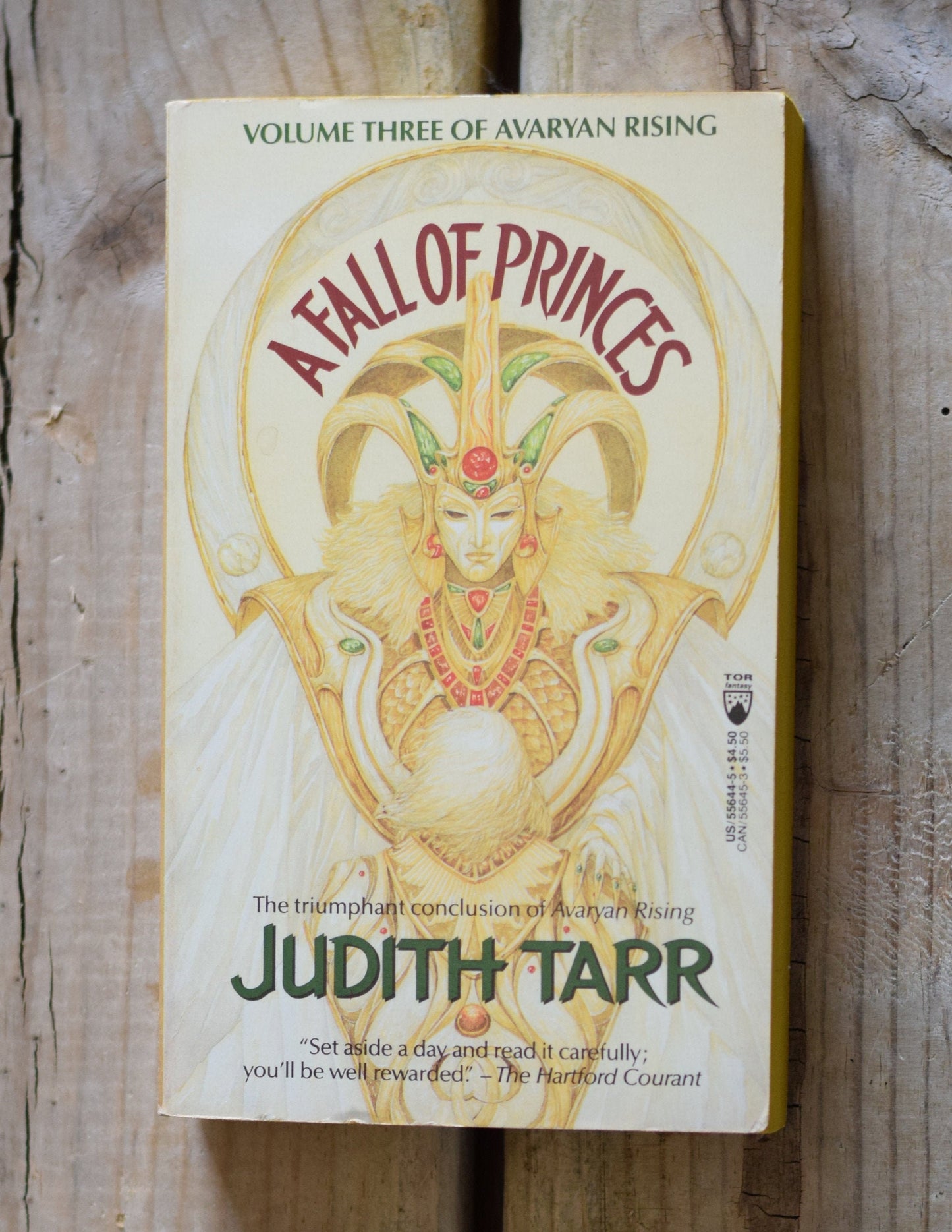 Vintage Fantasy Paperback Novel: Judith Tarr - A Fall of Princes, Book Three of Avaryan Rising