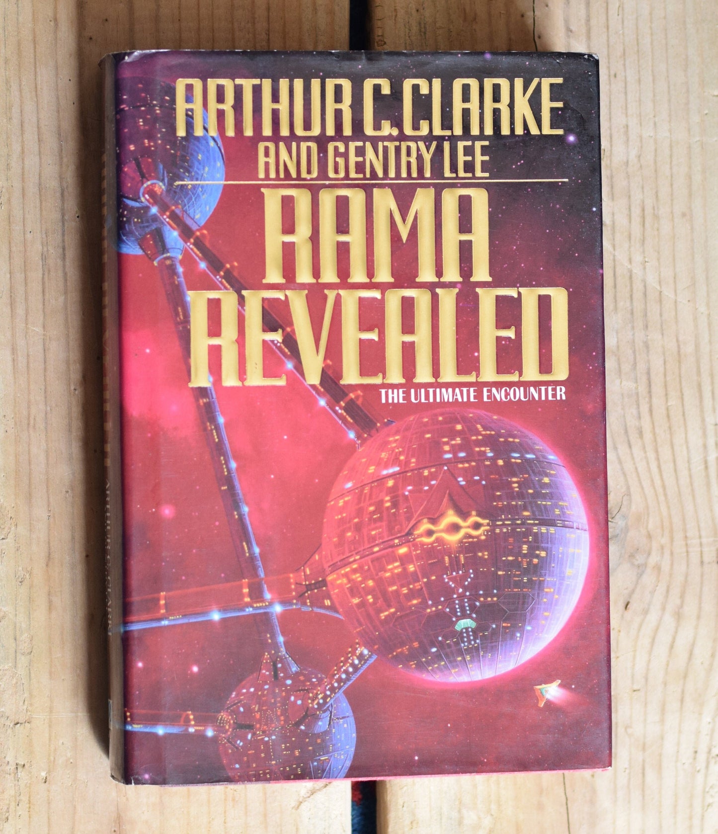 Vintage Sci-fi Hardback Novel: Arthur C Clarke and Gentry Lee - Rama Revealed FIRST EDITION