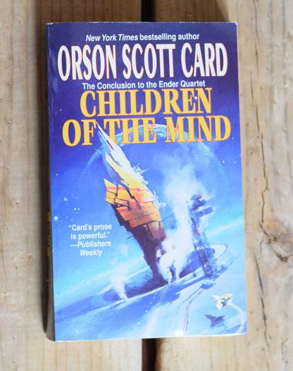 Vintage Sci-fi Paperback Novel: Orson Scott Card - Children of the Mind