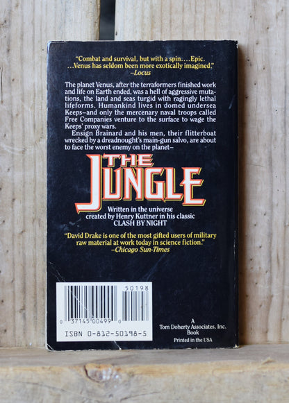 Vintage Sci-Fi Paperback Novel: David Drake - The Jungle