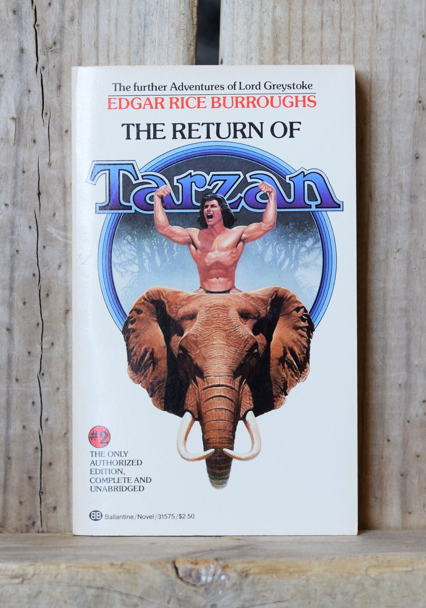 Vintage Fantasy Paperback Novel: Edgar Rice Burroughs - The Return of Tarzan
