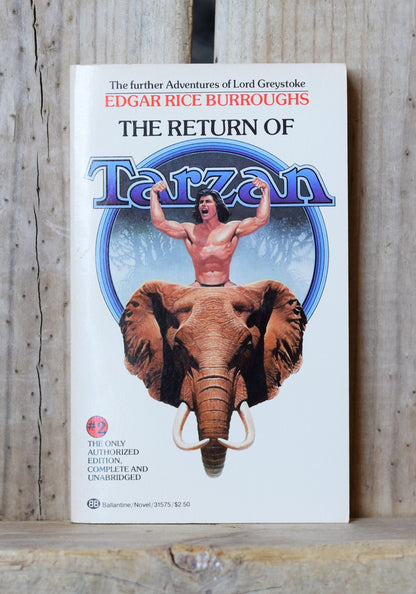 Vintage Fantasy Paperback Novel: Edgar Rice Burroughs - The Return of Tarzan