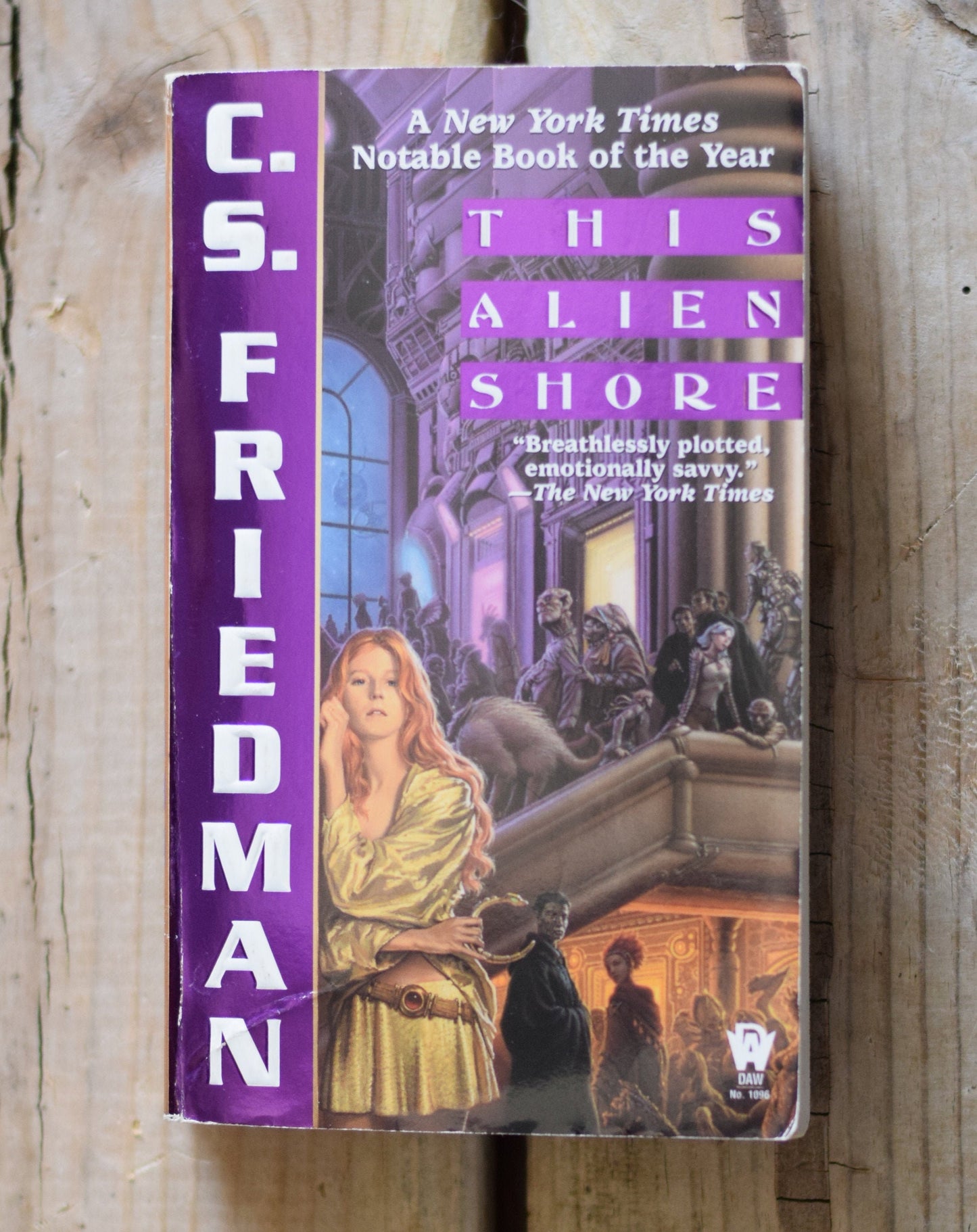 Vintage Sci-Fi Paperback Novel: C S Friedman - This Alien Shore FIRST PRINTING