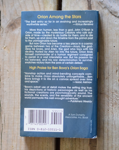 Vintage Sci-Fi Paperback Novel: Ben Bova - Orion Among the Stars