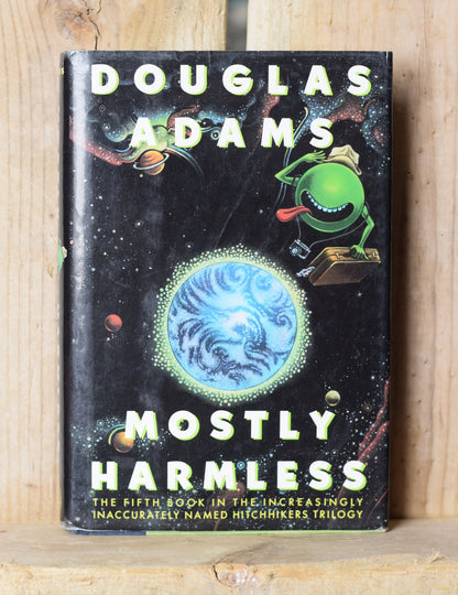 Vintage Sci-Fi Hardback Novel: Douglas Adams - Mostly Harmless FIRST EDITION 1st Printing