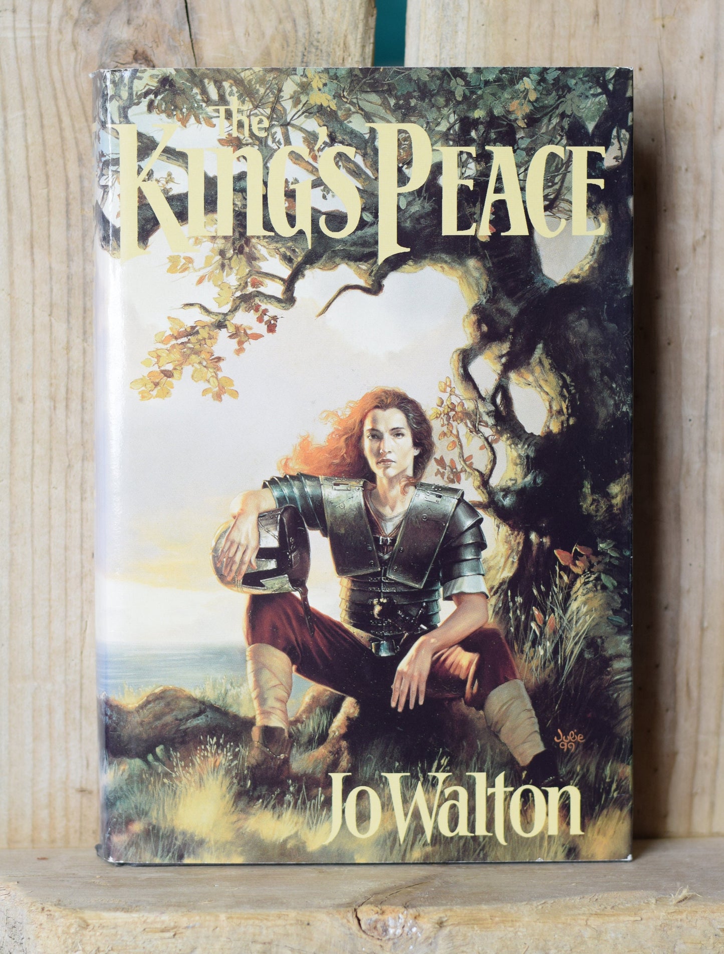 Vintage Fantasy Hardback Novel: Jo Walton - The King's Peace FIRST EDITION