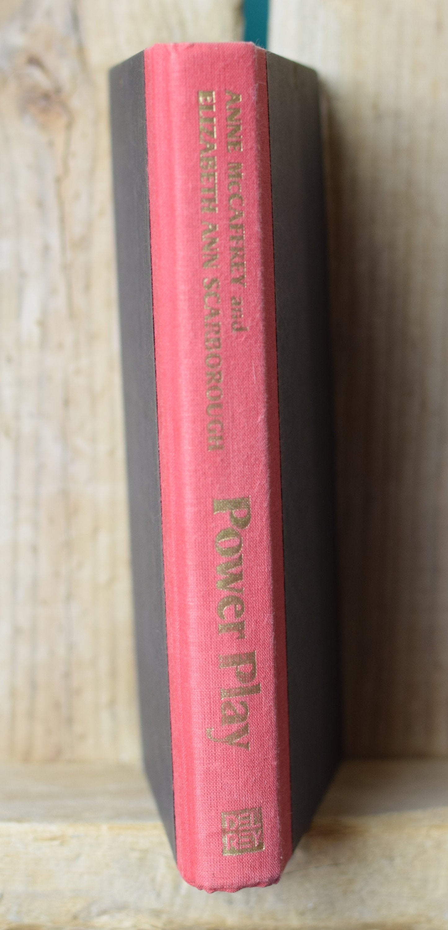 Vintage Fantasy Hardback Novel: Anne McCaffrey & Elizabeth Ann Scarborough - Power Play FIRST EDITION