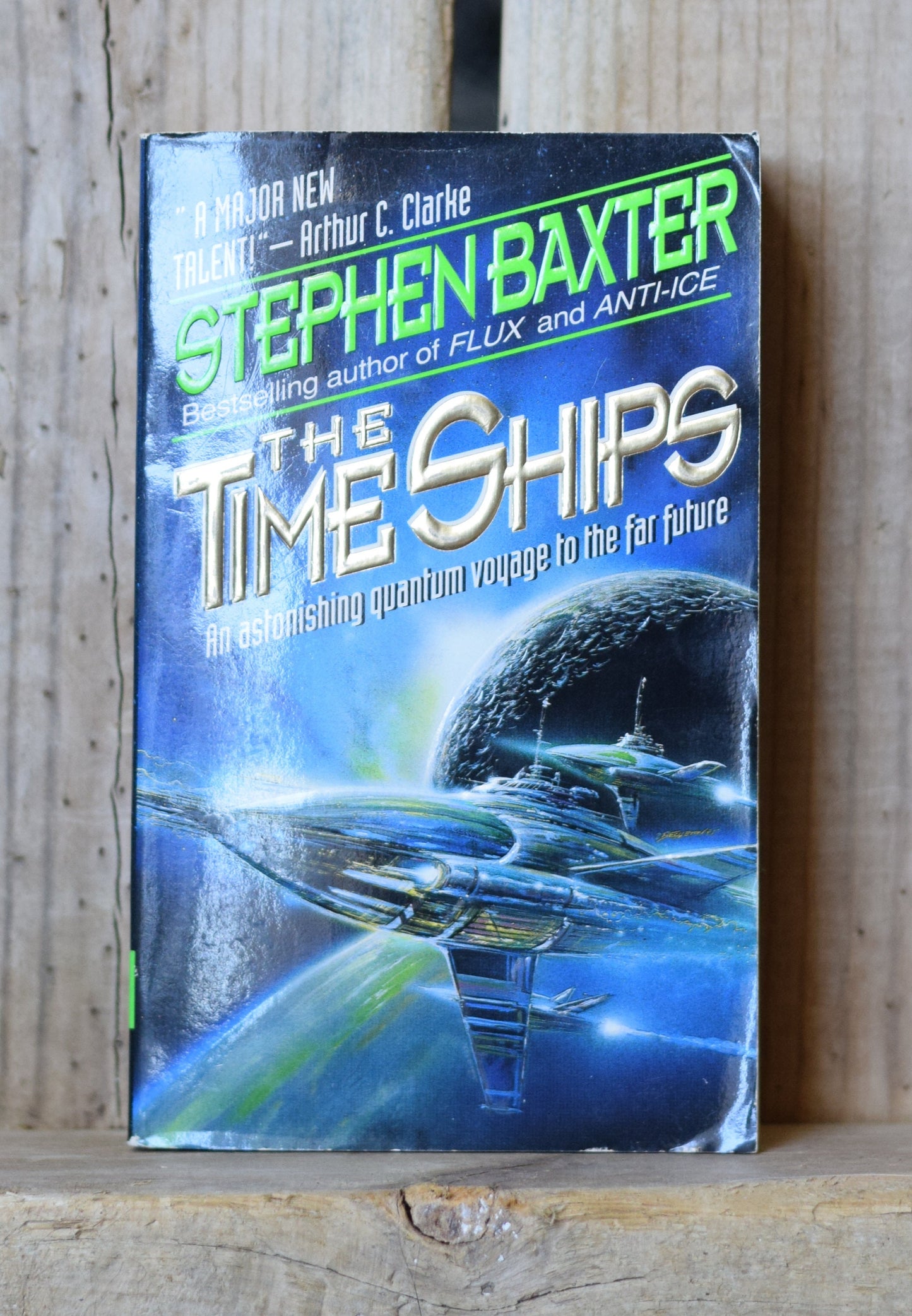 Vintage Sci-Fi Paperback Novel: Stephen Baxter - The Time Ships