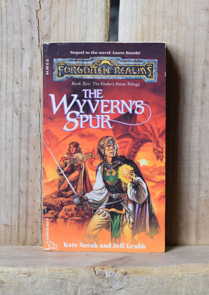Vintage Dungeons & Dragons Paperback Novel: Kate Novak and Jeff Grubb - The Wyvern's Spur FIRST PRINTING