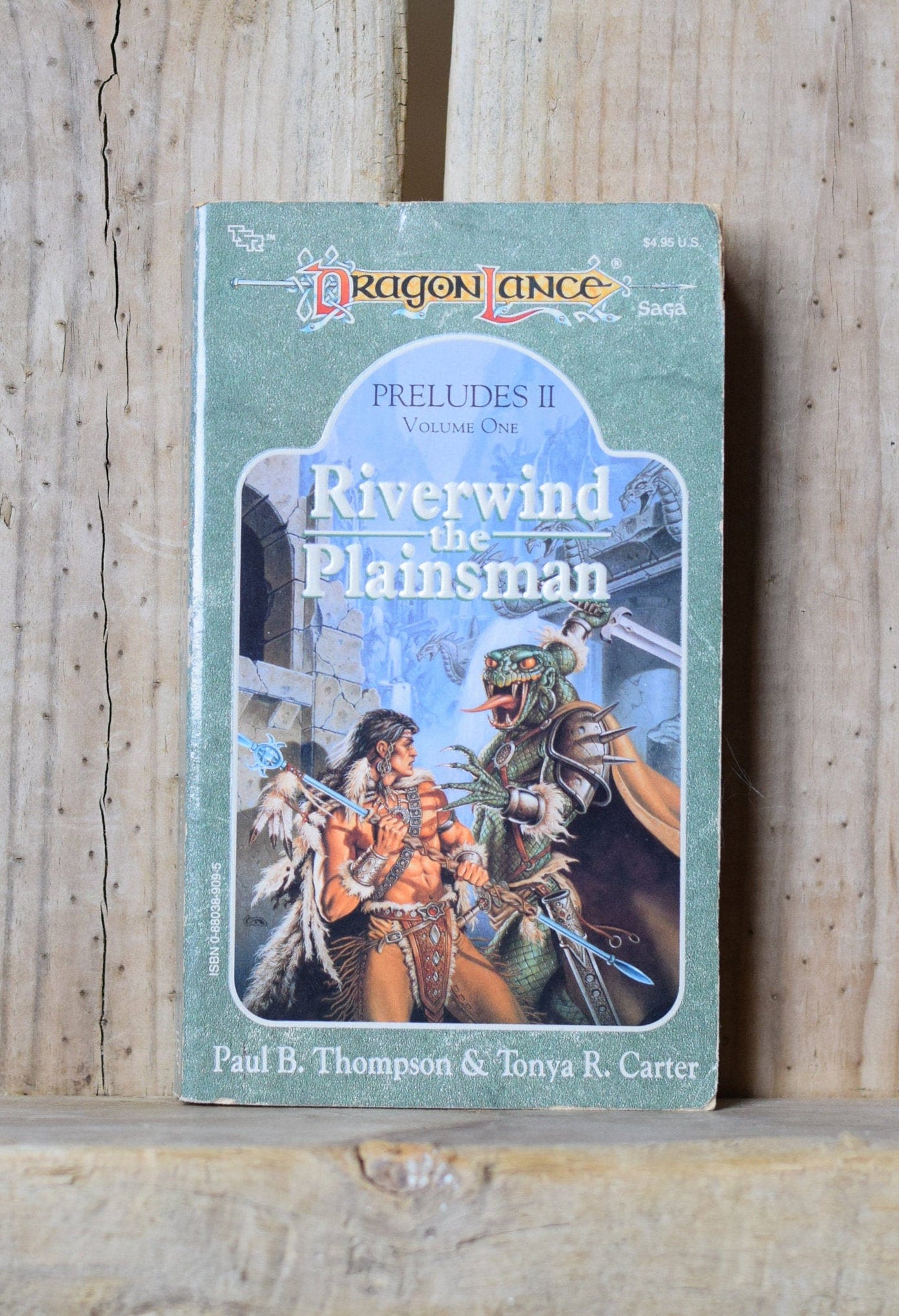Vintage Dungeons & Dragons Paperback Novels: Dragonlance, Preludes II, Books 1-3 FIRST PRINTINGS