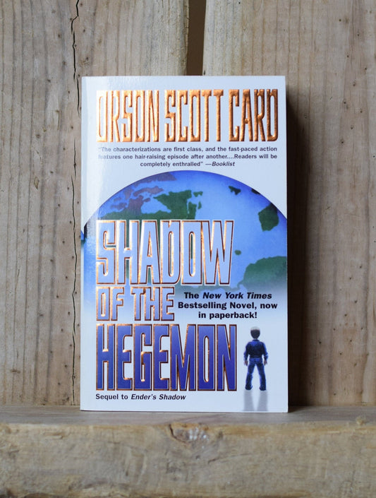 Vintage Sci-Fi Paperback Novel: Orson Scott Card - Shadow of the Hegemon FIRST PRINTING