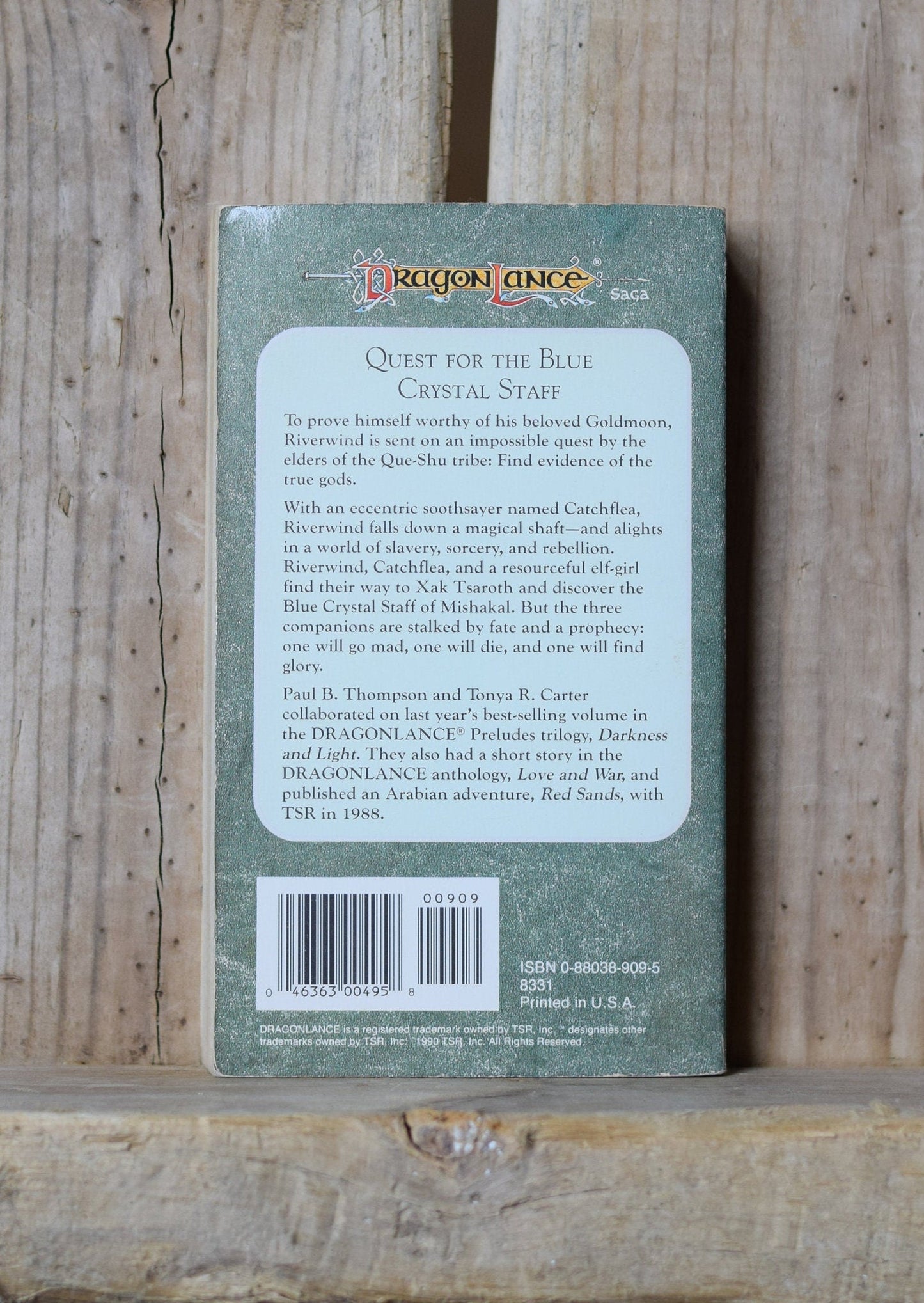 Vintage Dungeons & Dragons Paperback Novels: Dragonlance, Preludes II, Books 1-3 FIRST PRINTINGS