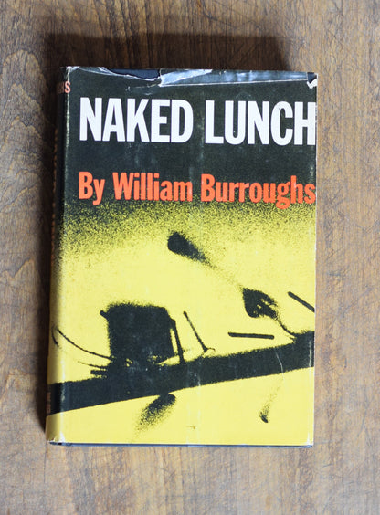 Vintage Fiction Hardback Novel: William Burroughs - Naked Lunch FIRST EDITION/PRINTING