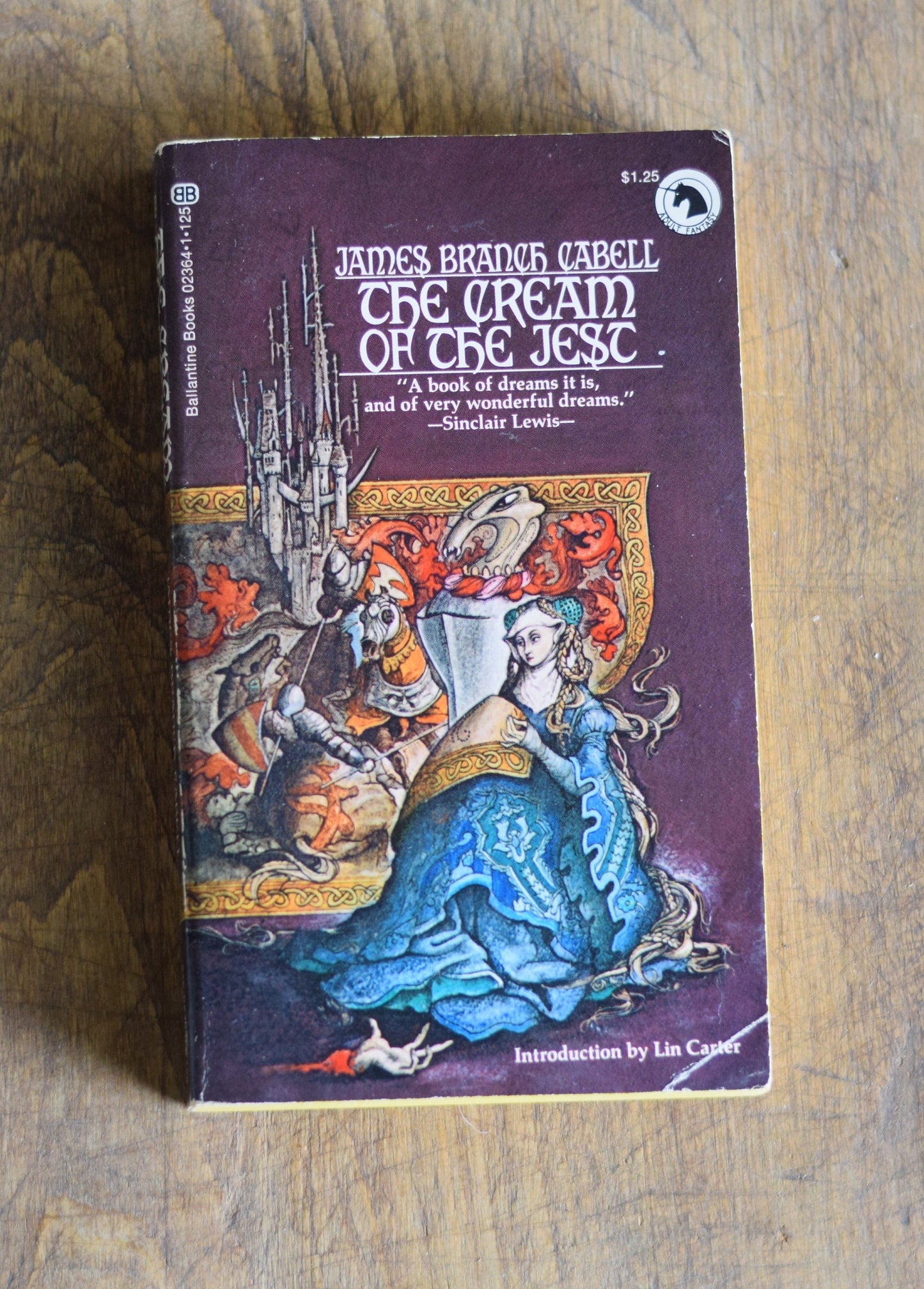 Vintage Fantasy Paperback Novel: James Branch Cabell - The Cream of the Jest FIRST PRINTING