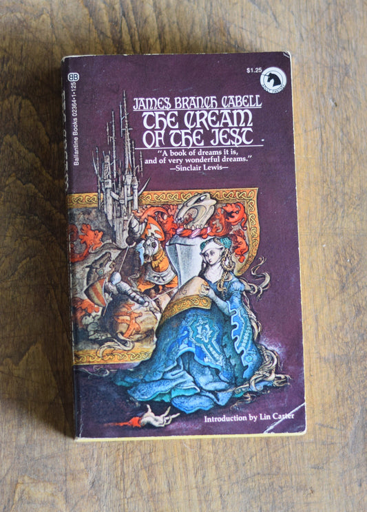 Vintage Fantasy Paperback Novel: James Branch Cabell - The Cream of the Jest FIRST PRINTING