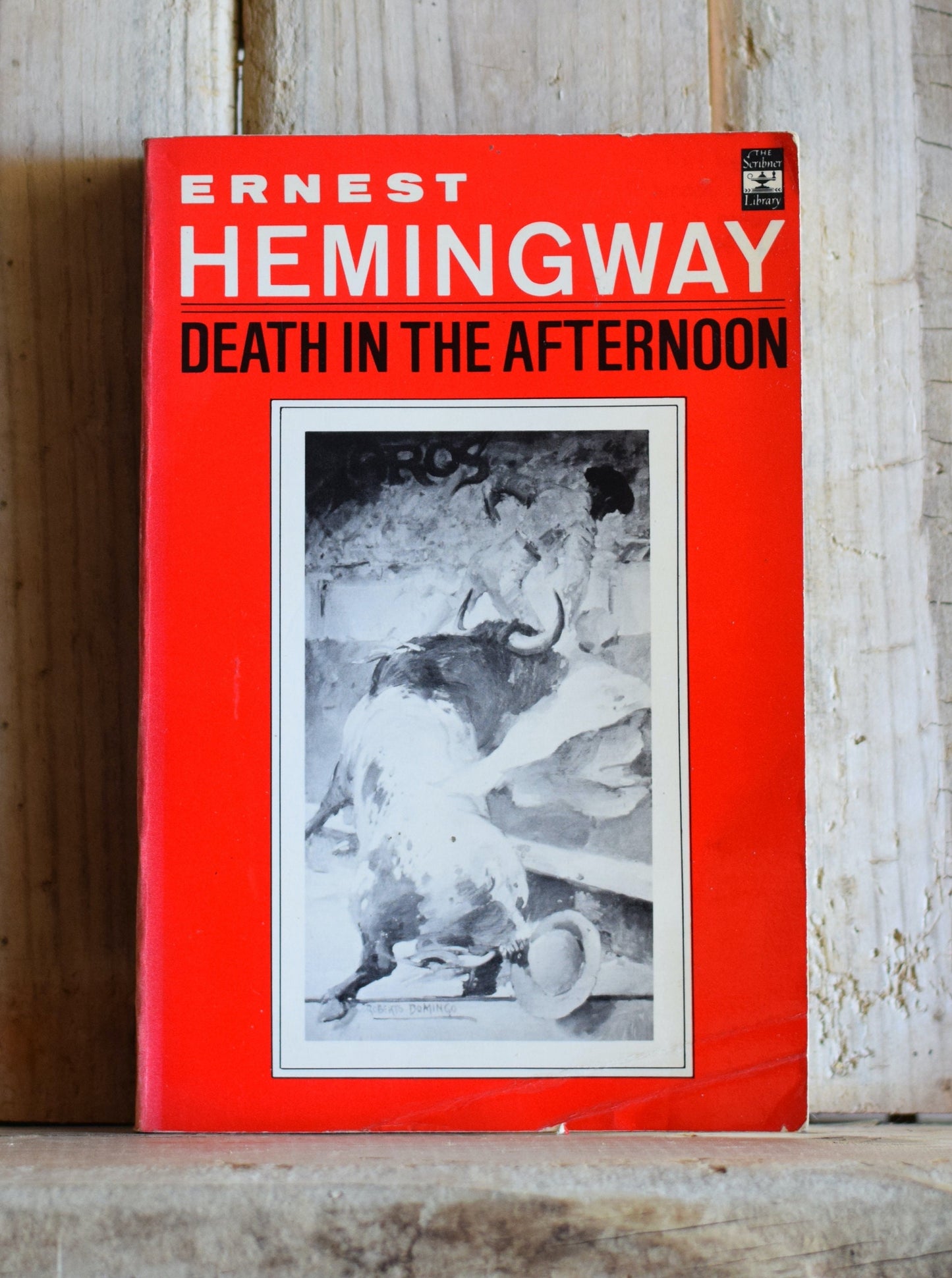 Vintage Fiction Paperback Novel: Ernest Hemingway - Death in the Afternoon