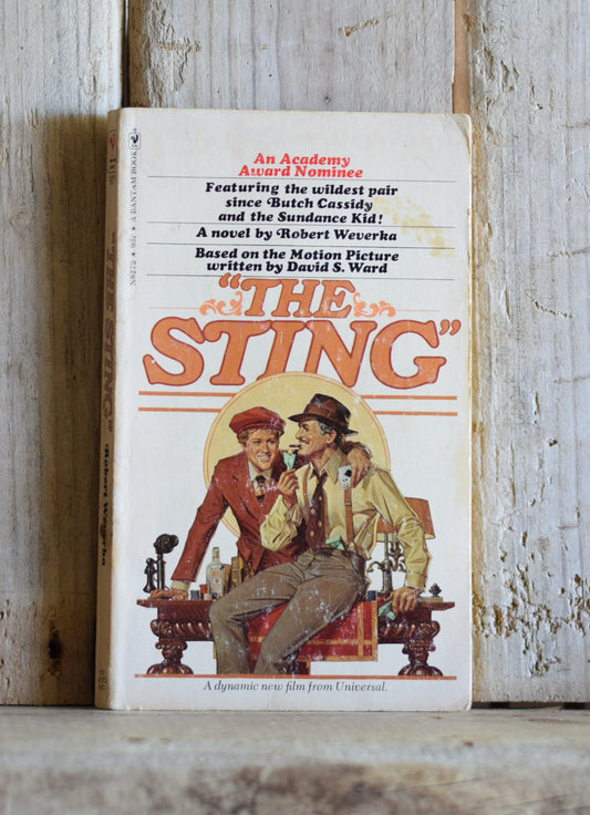 Vintage Fiction Paperback Novel: Robert Weverka - The Sting