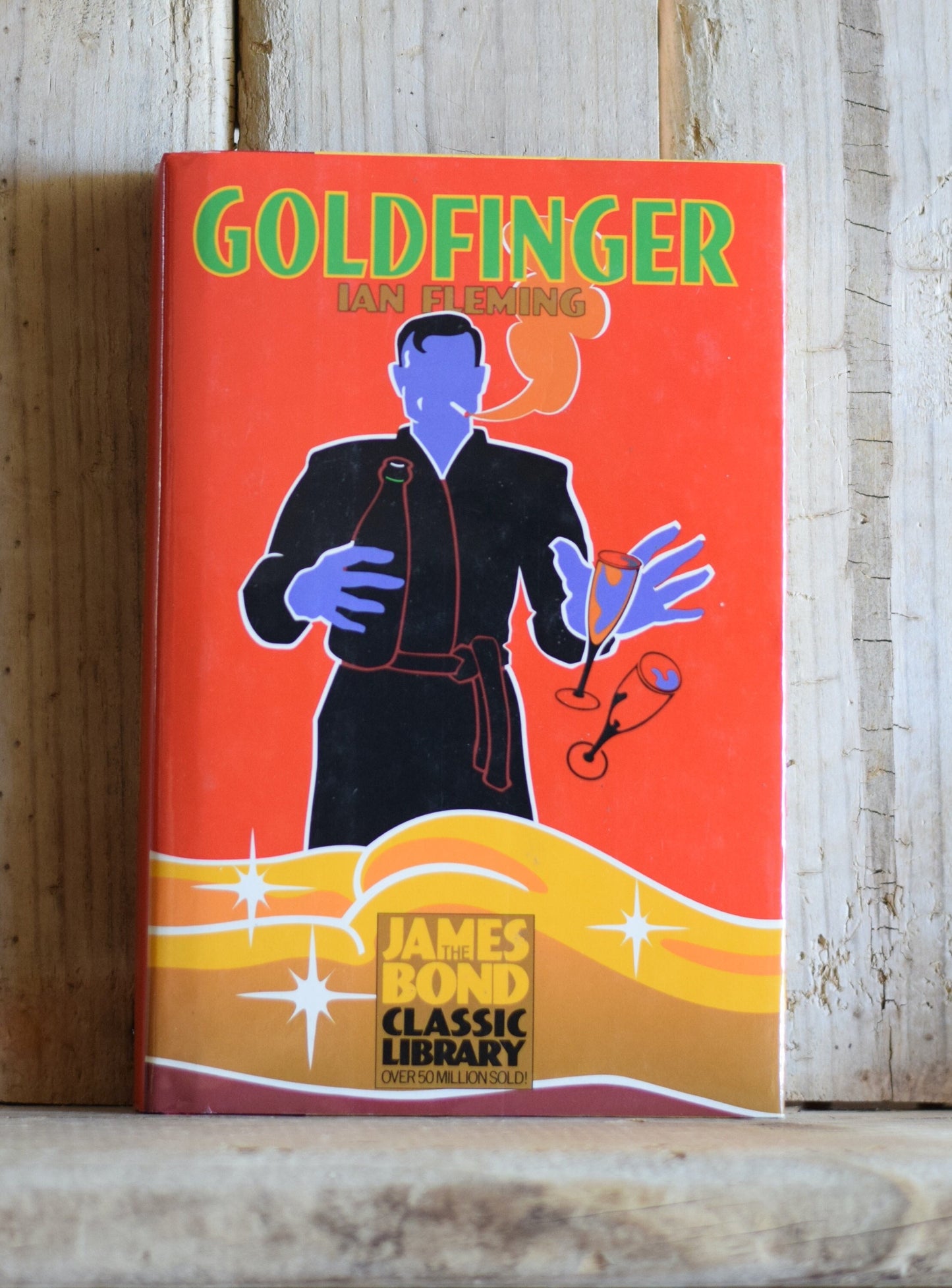 Vintage Fiction Hardback Novel: Ian Flemming - Goldfinger FIRST PRINTING