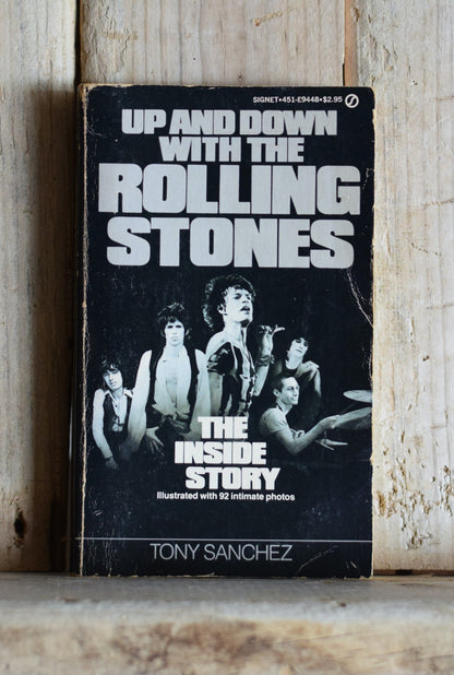 Vintage Non-Fiction Paperback: Tony Sanchez - Up and Down with The Rolling Stones FIRST PRINTING
