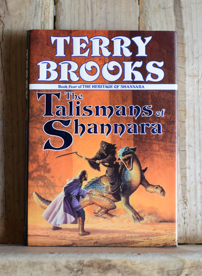 Vintage Fantasy Hardback Novel: Terry Brooks - The Talismans of Shannara, Book 4 of The Heritage of Shannara FIRST EDITION/PRINTING