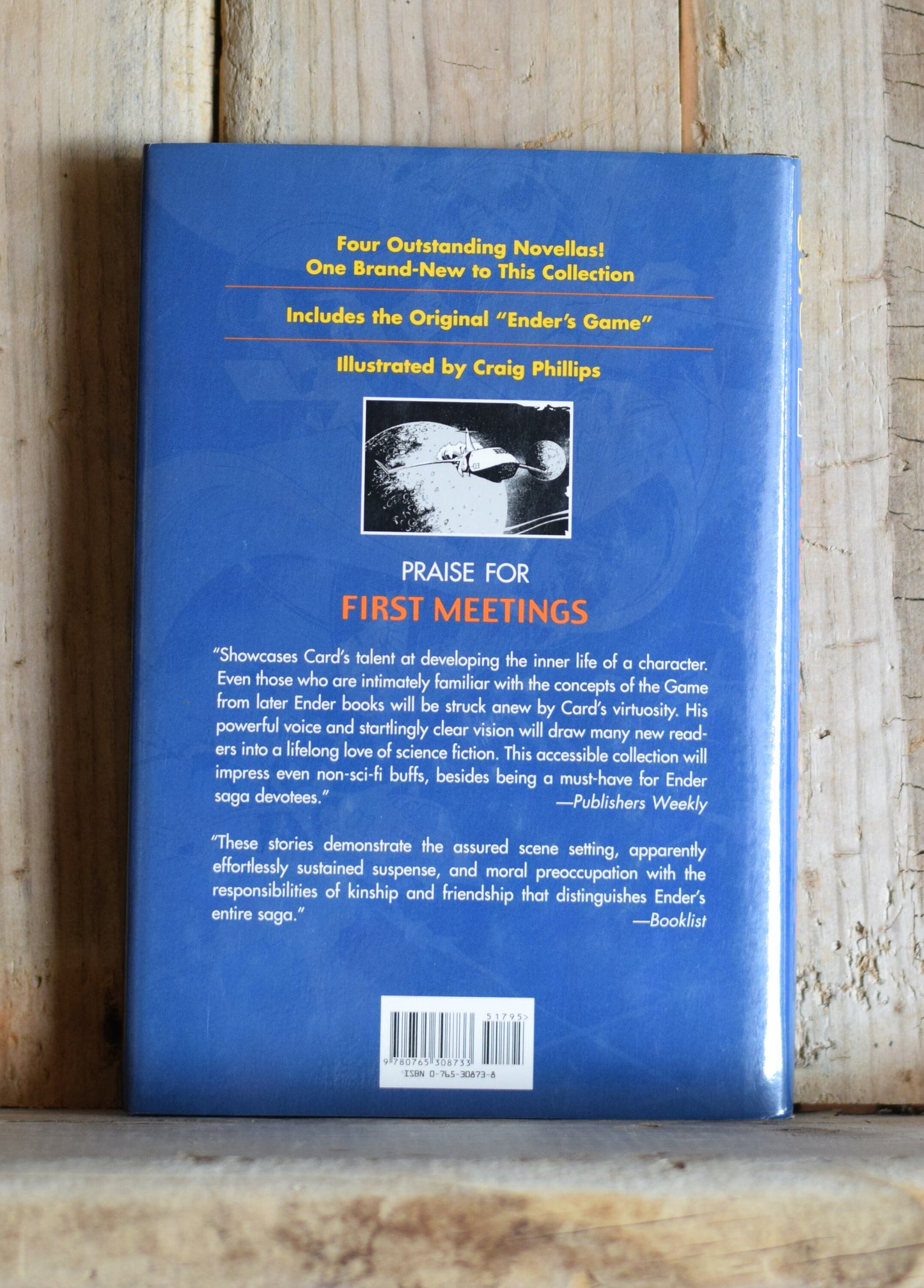 Vintage Sci-Fi Hardback Novel: Orson Scott Card - First Meetings in the Enderverse FIRST EDITION/PRINTING