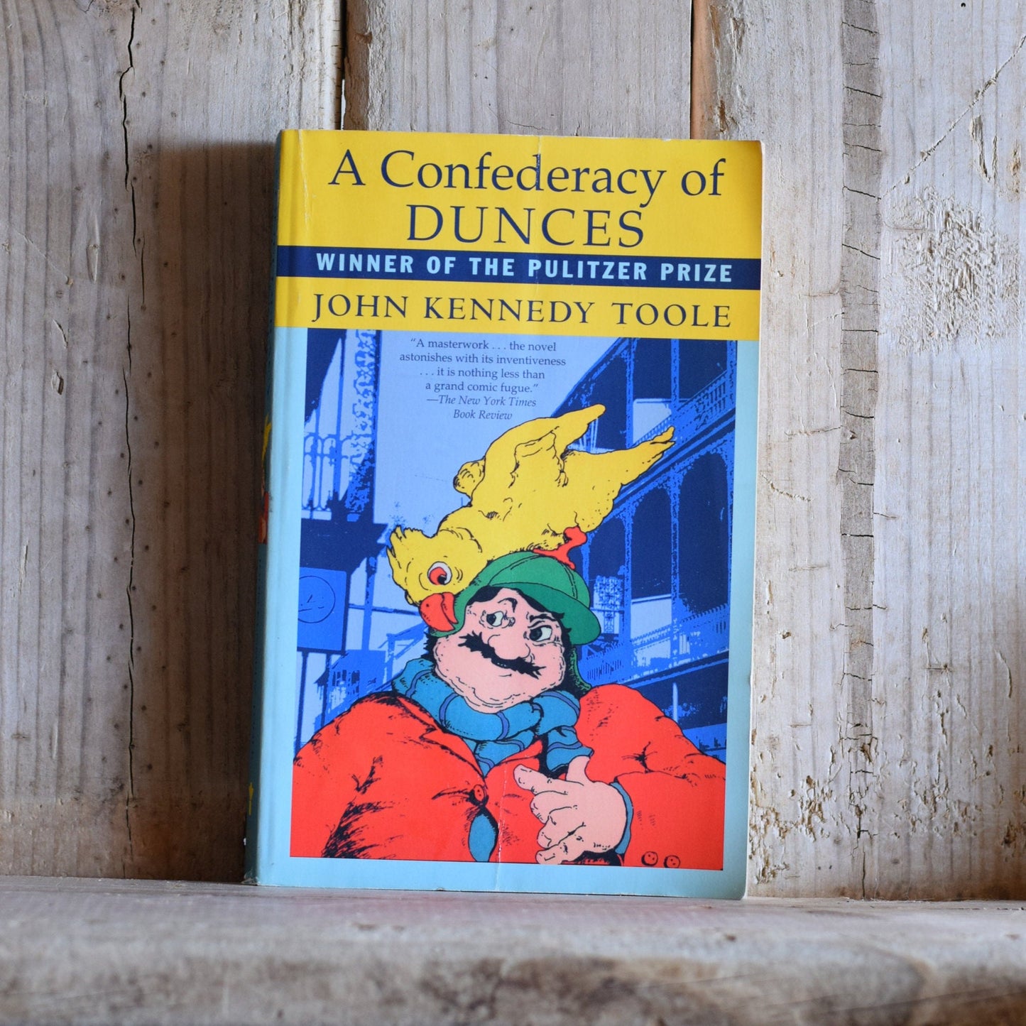 Vintage Fiction Paperback Novel: John Kennedy Toole - A Confederacy of Dunces