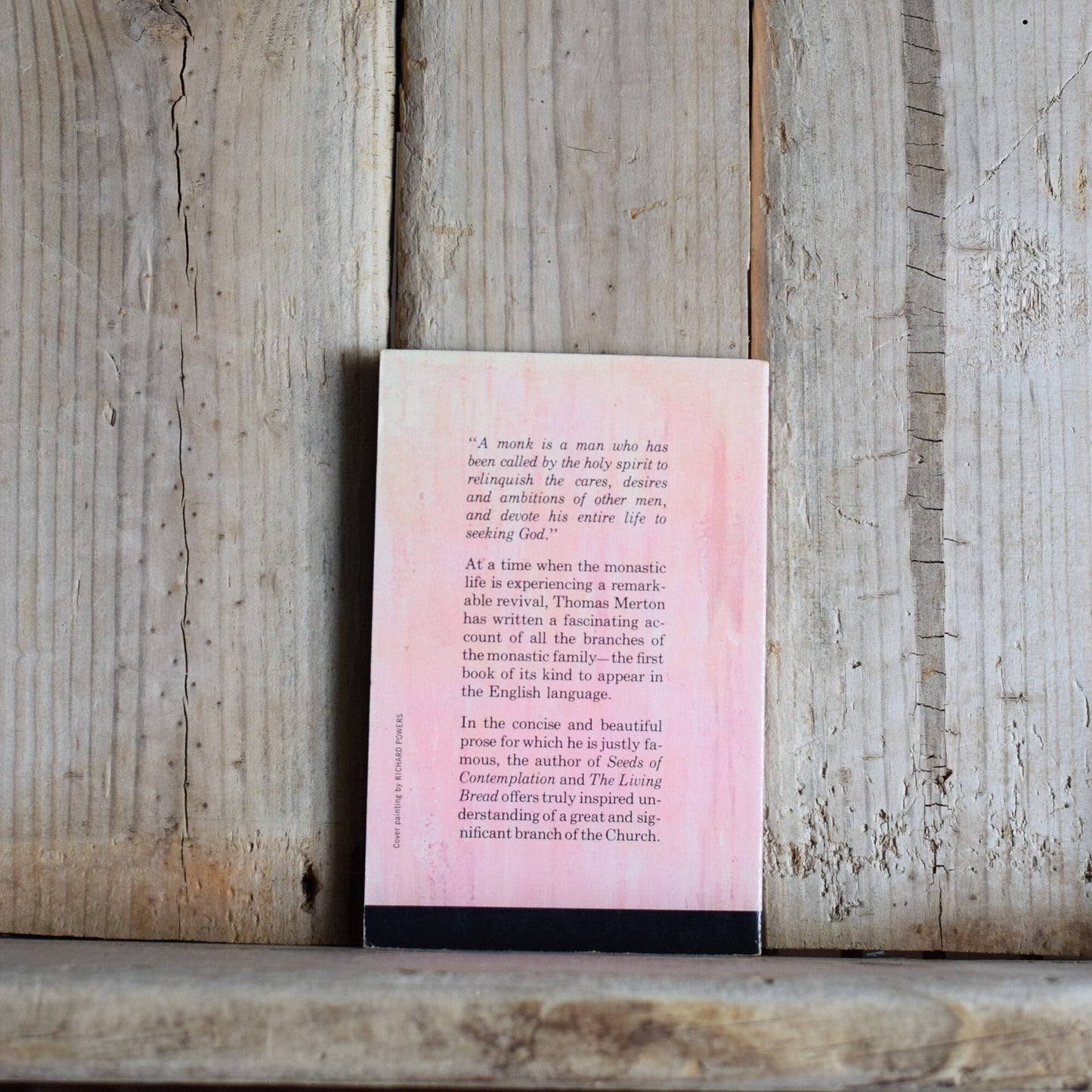 Vintage Fiction Paperback Novel: Thomas Merton - The Silent Life FIRST PRINTING