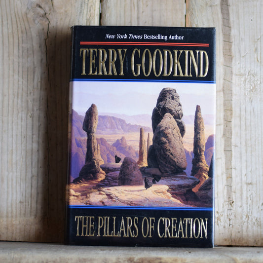 Vintage Sci-fi Hardback Novel: Terry Goodkind - The Pillars of the Earth FIRST EDITION/PRINTING