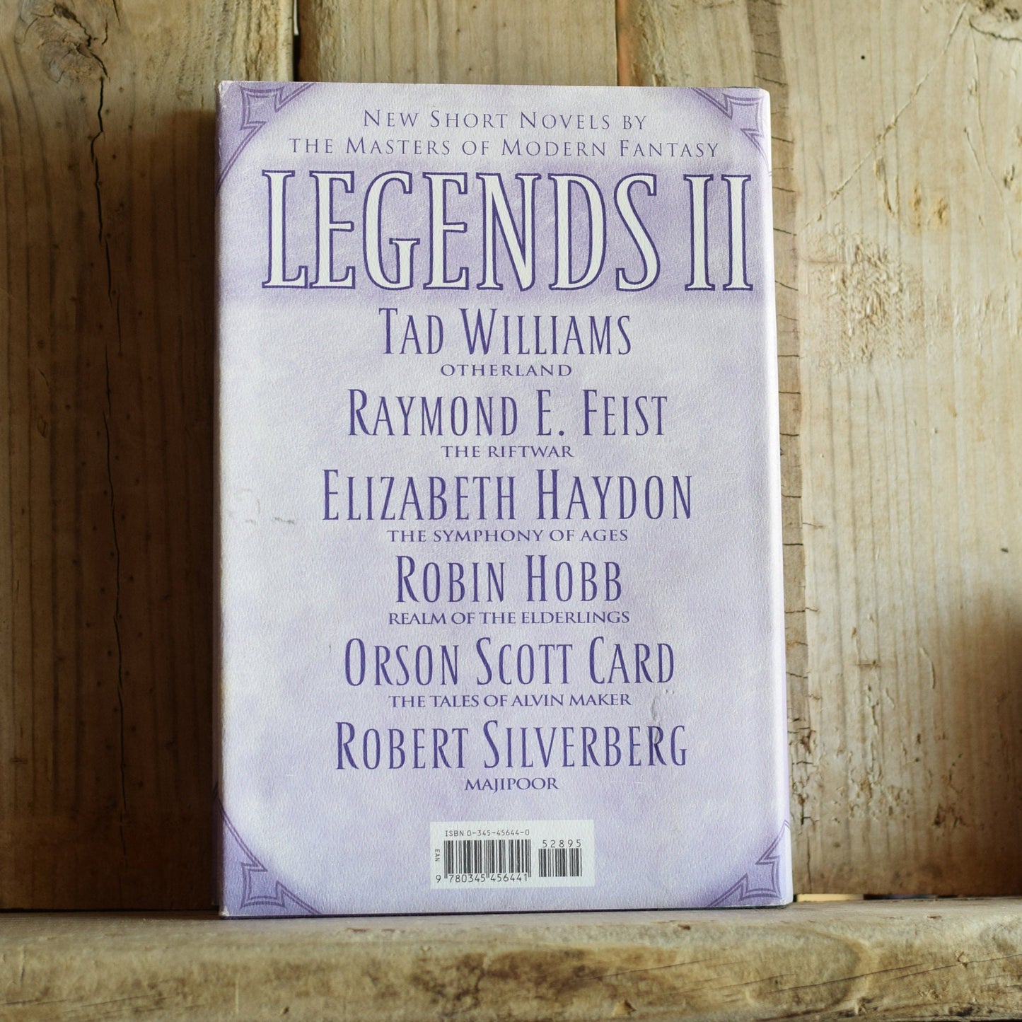Vintage Fantasy Hardback Novel: Legends 2, Edited by Robert Silverberg FIRST EDITION/PRINTING