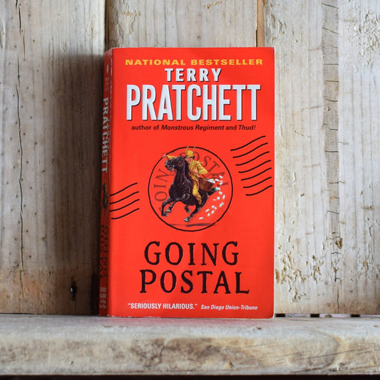 Vintage Fantasy Paperback Novels: Terry Pratchett - Going Postal