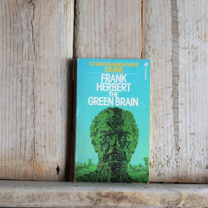 Vintage Sci-fi Paperback Novel: Frank Herbert - The Green Brain
