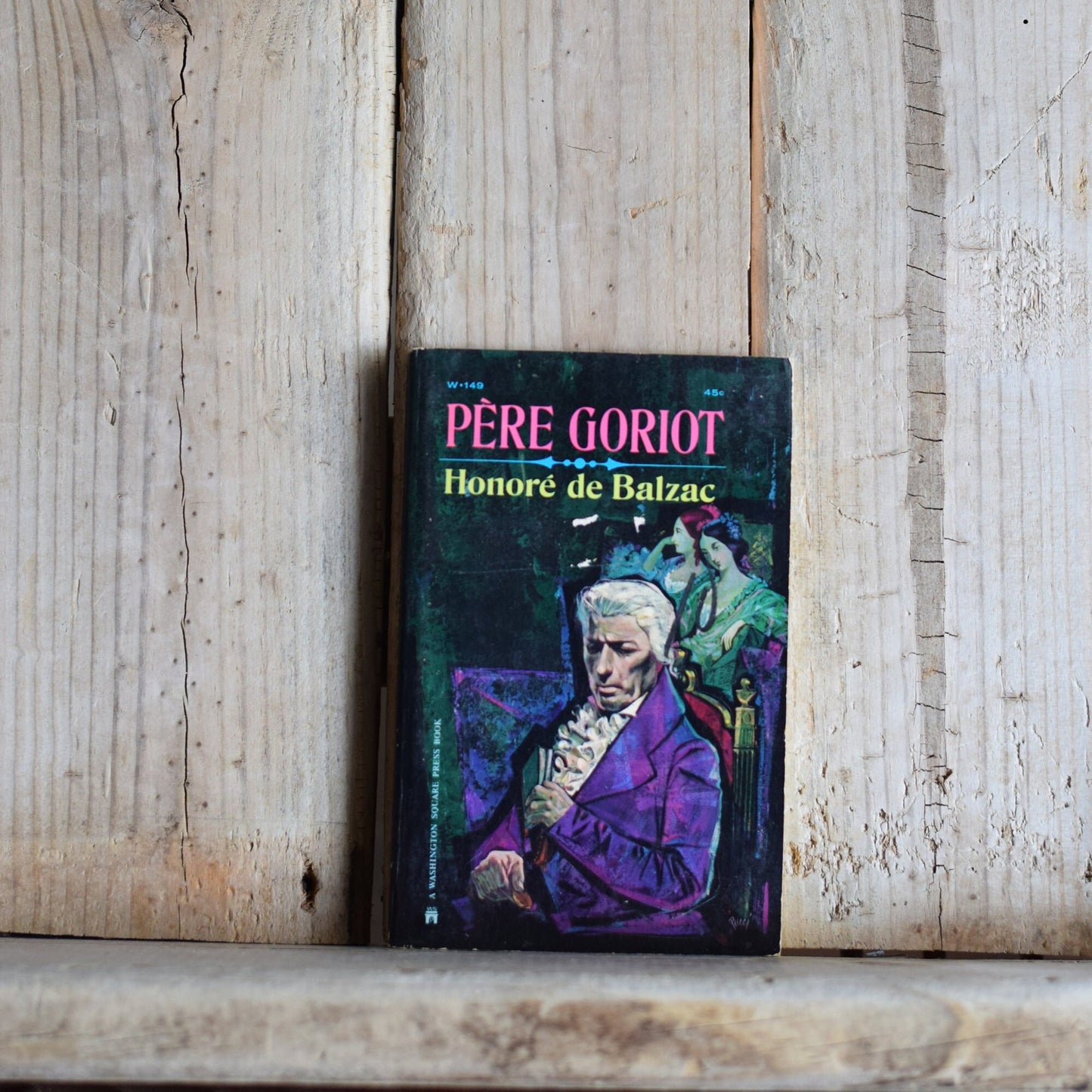 Vintage Fiction Paperback Novel: Honore de Balzac - Pere Goriot