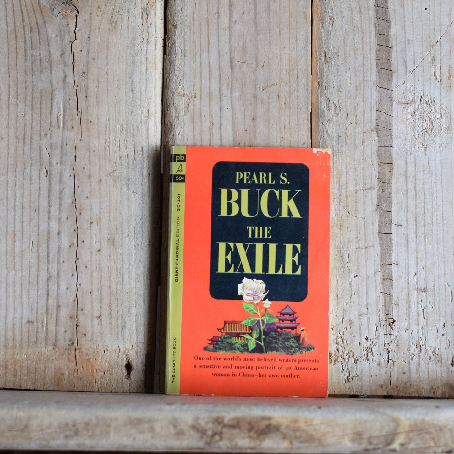 Vintage Fiction Paperback Novel: Pearl S Buck - The Exile FIRST PRINTING