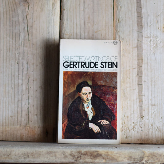 Vintage Fiction Paperback Novel: Gertrude Stein - Selected Works of Gertrude Stein