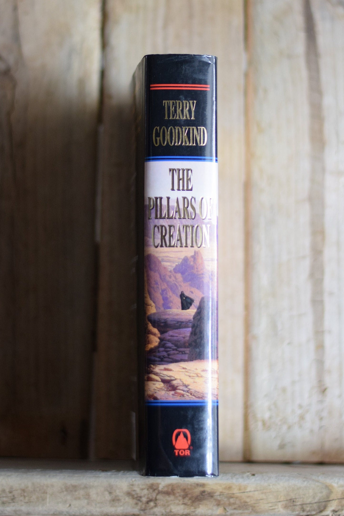 Vintage Sci-fi Hardback Novel: Terry Goodkind - The Pillars of the Earth FIRST EDITION/PRINTING