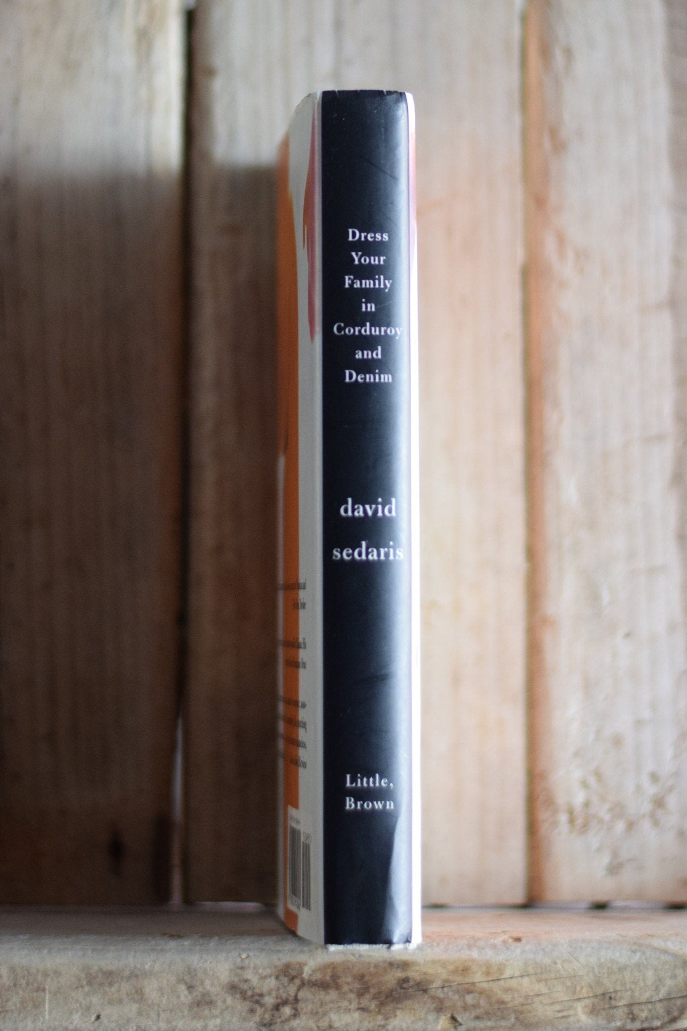 Vintage Fiction Hardback: David Sedaris - Dress Your Family in Corduroy and Denim SIGNED FIRST EDITION