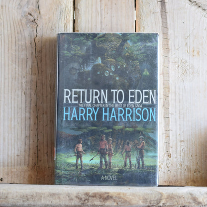 Vintage Sci-fi Hardback Novel: Harry Harrison - Return to Eden SIGNED FIRST PRINTING