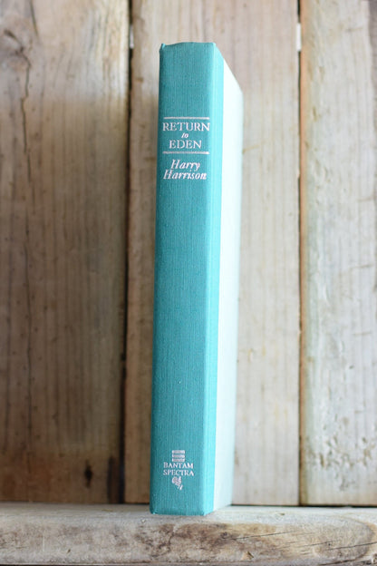 Vintage Sci-fi Hardback Novel: Harry Harrison - Return to Eden SIGNED FIRST PRINTING