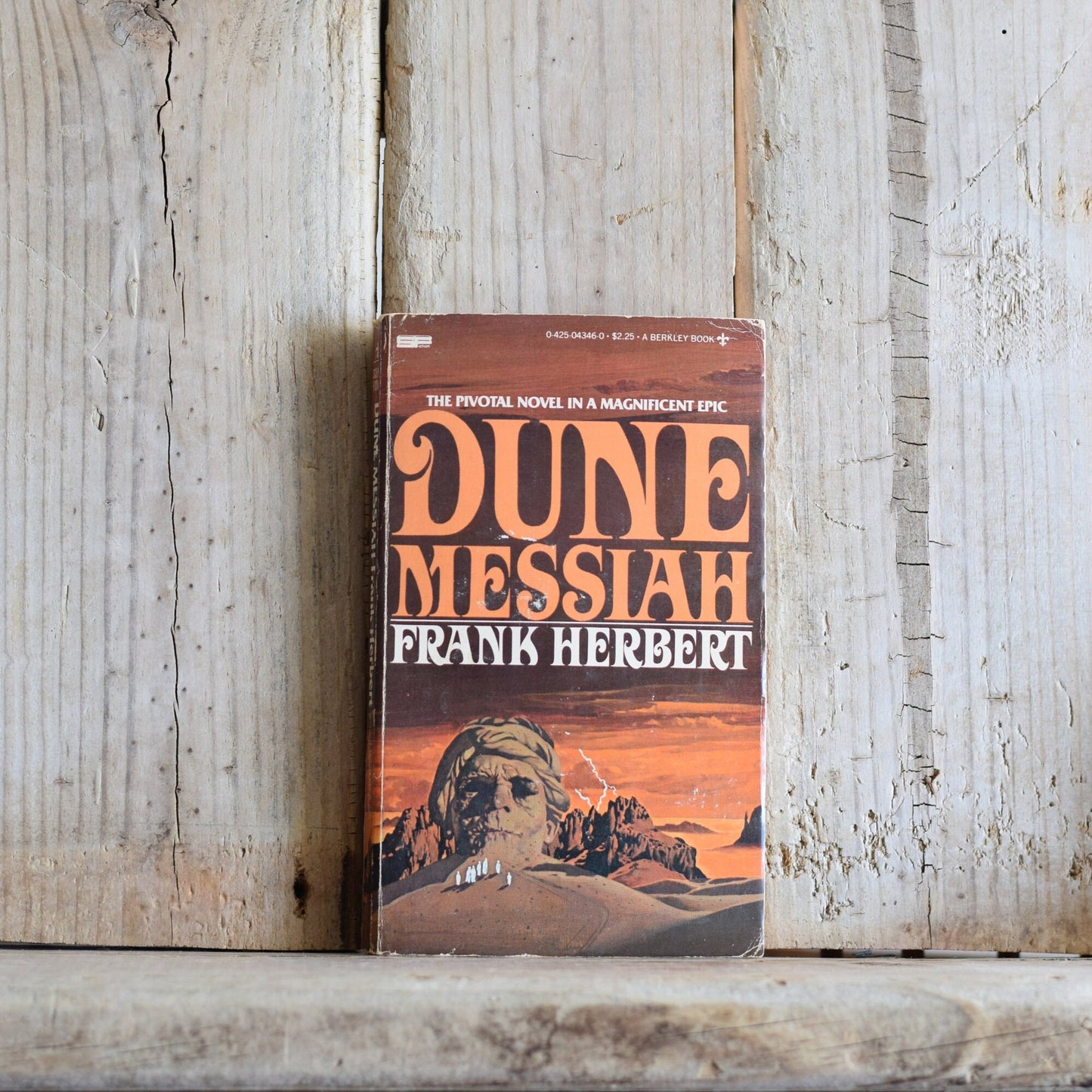 Vintage Sci-Fi Paperback Novel: Frank Herbert - Dune Messiah